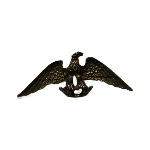 Vintage Pewter Eagle Brooch - Picture 8 of 8
